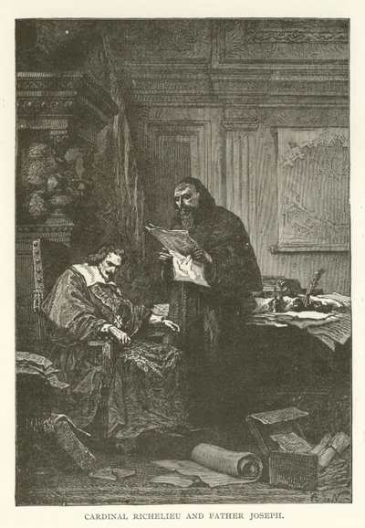 Cardinal Richelieu and Father Joseph by American School